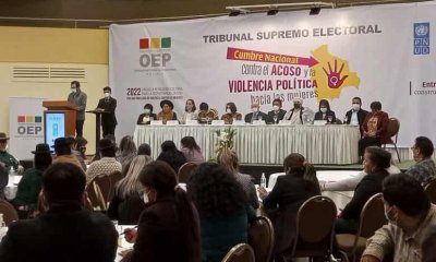 Cumbre contra la Violencia Política hacia la Mujer