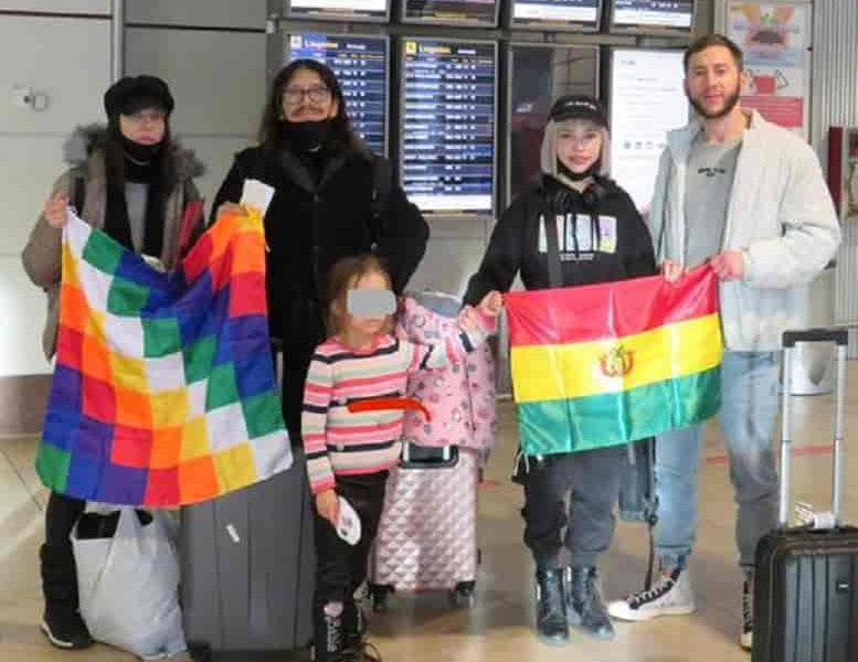 Ucranianos llegando a Bolivia