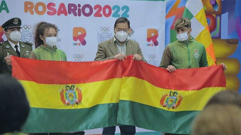 deportista que representan a Bolivia