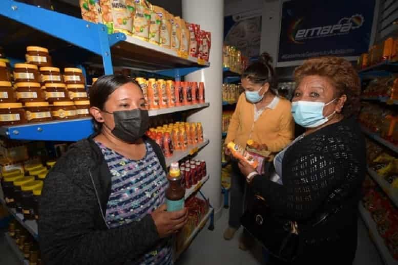 EMAPA inaugura supermercado en Colcapirhua