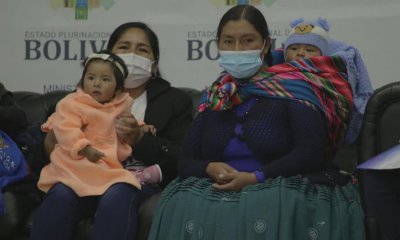 Mujeres vacunadas contra el Covid-19