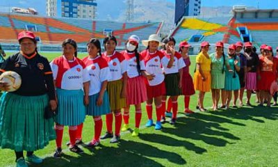 fútbol de mujeres indígenas