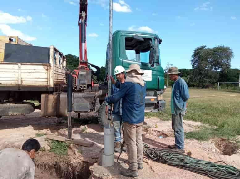 Perforación de pozos de agua