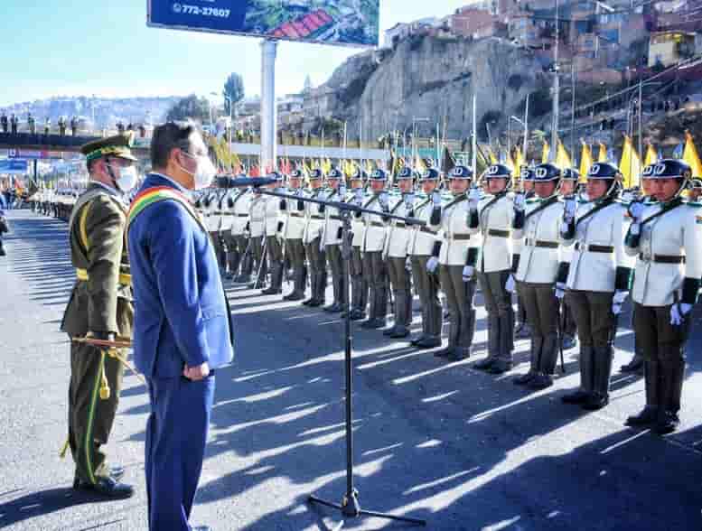 Aniversario de la Policía Boliviana