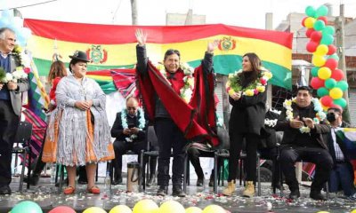 David Choquehuanca residentes bolivianos en Lomas de Zamora