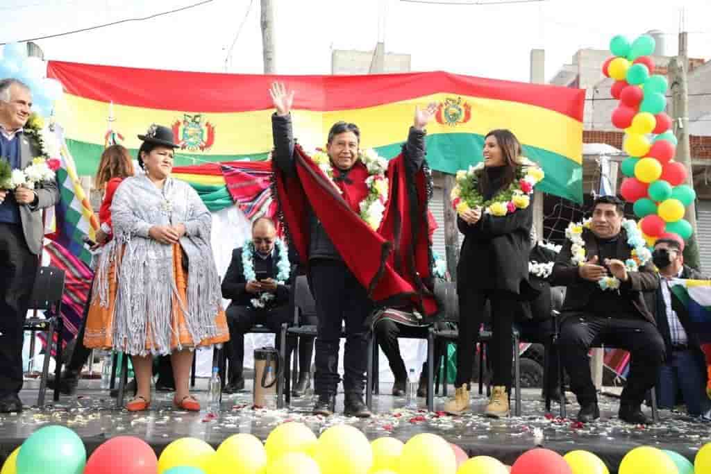 David Choquehuanca residentes bolivianos en Lomas de Zamora