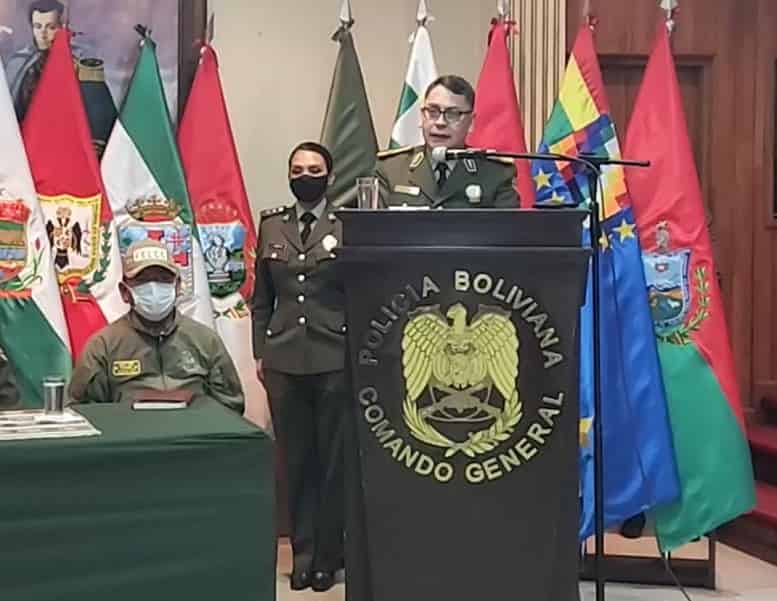 Comandante general de la Policía Boliviana
