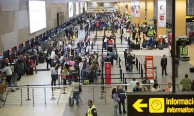 Trafico en aeropuerto