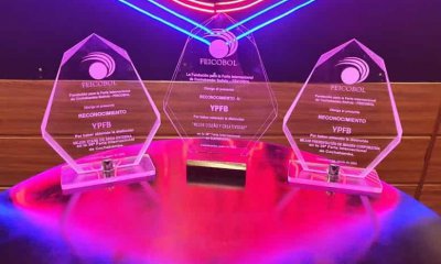 Premios para YPFB en la Feicobol
