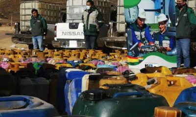 Contrabando de combustible boliviano