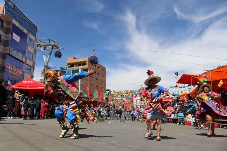 Entrada folclórica de El Alto