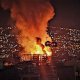 Incendio en edificio en La Paz
