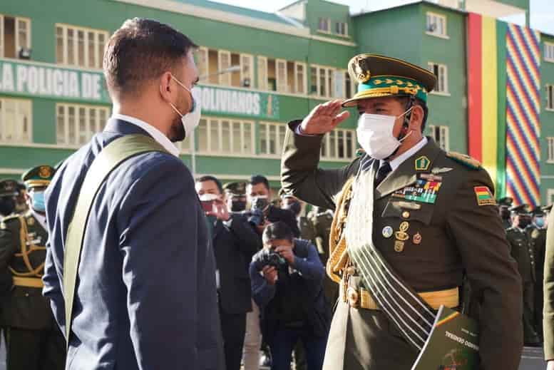 Comandante de la Policía Boliviana