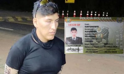 Teniente de Policía Boliviana