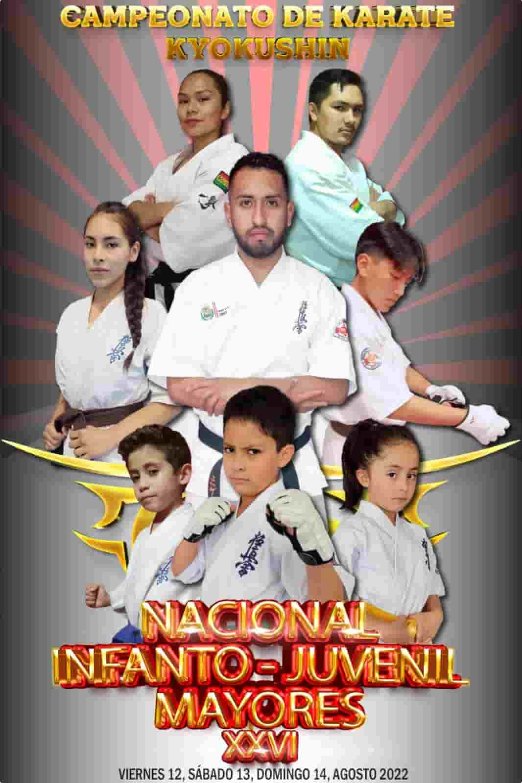 Campeonato de Karate en Sucre