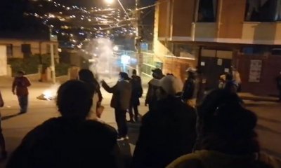 Enfrentamiento entre policías y cocaleros