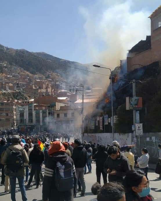 Gasificada a cocaleros