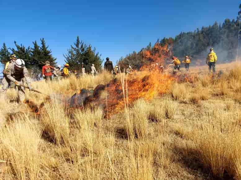 Capacitación contra incendios