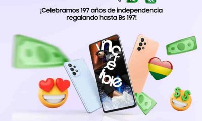 Samsung festeja a Bolivia