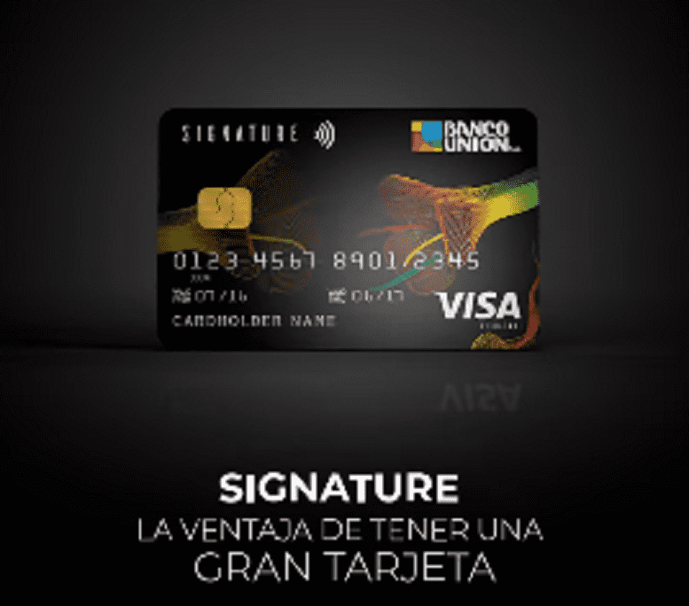 tarjeta de crédito de alta gama “SIGNATURE”