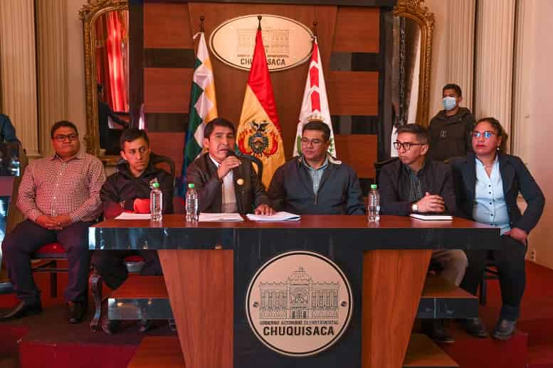 Autoridades subnacionales de Chuquisaca