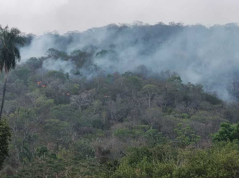 Incendios en Roboré