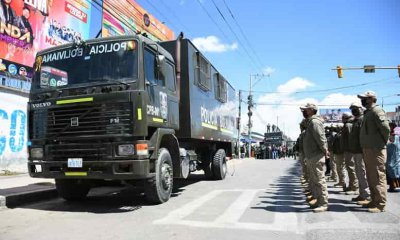 Patrullaje policial en El Alto