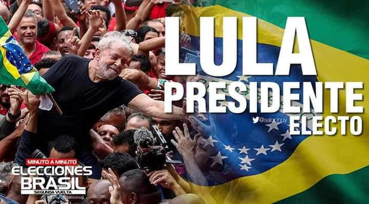 Lula presidente de Brasil