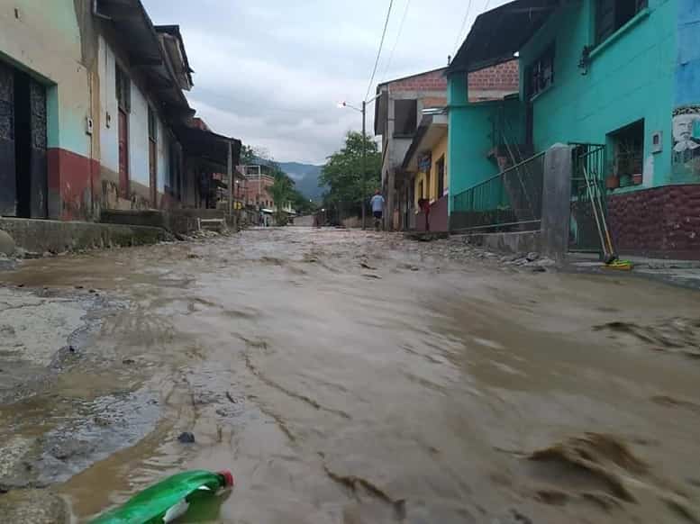 Inundaciones en Tipuani