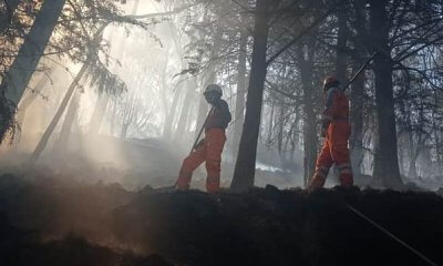 Incendios en La Paz