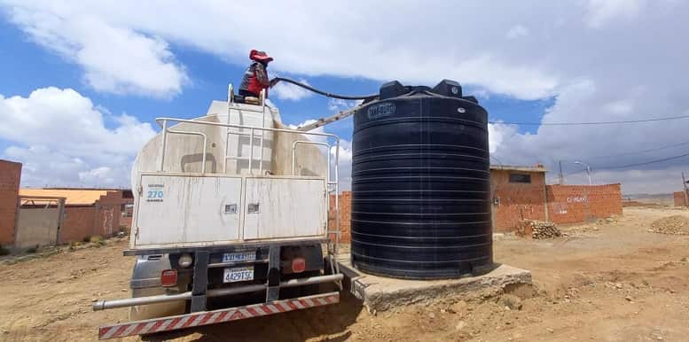 Distribución de agua