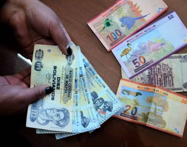 Billetes bolivianos