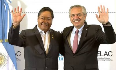 Presidentes Arce y Fernández