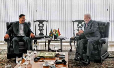 Presidentes de Bolivia y Brasil
