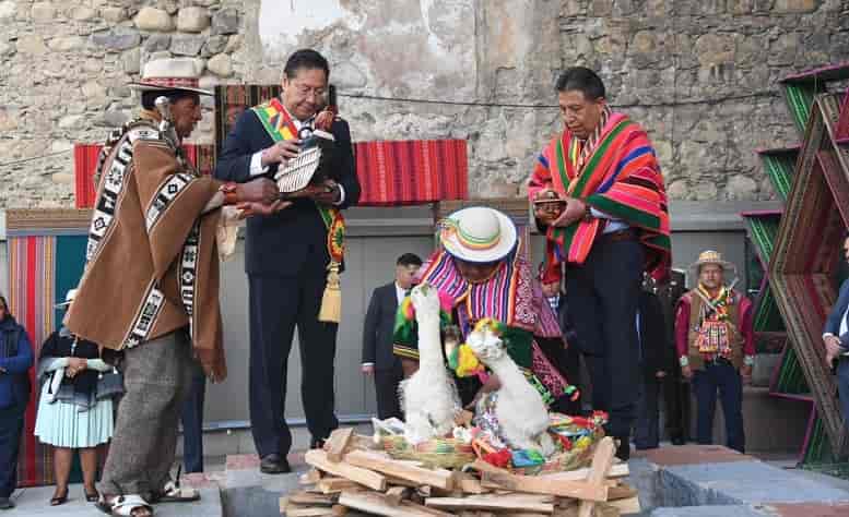 Ritual ancestral Pachamama