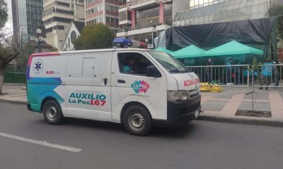 Ambulancia en el Carnaval