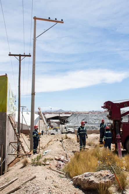 Electricidad en Oruro