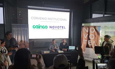 Convenio entre la Cainco y Novotel