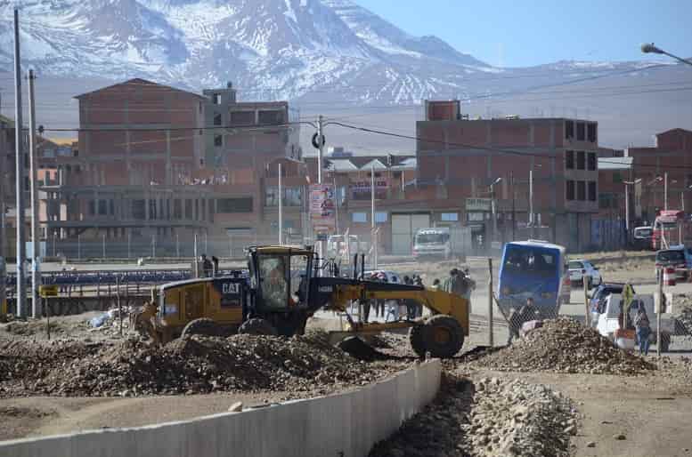 Obras en El Alto