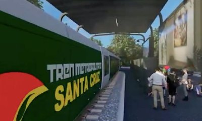 Tren Metropolitano en Santa Cruz
