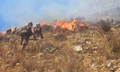 Incendio en Cochabamba
