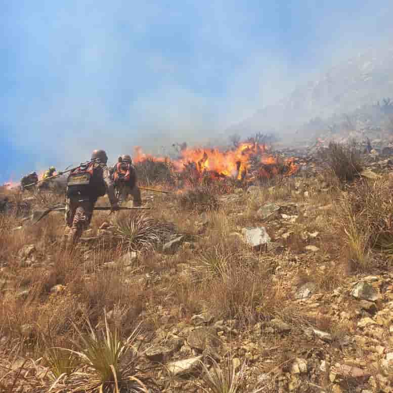 Incendio en Cochabamba