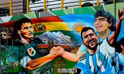 homenaje a Messi