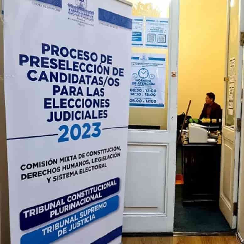 Desarrollo de las elecciones judiciales