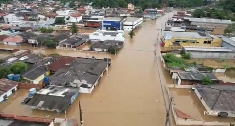 Cobija inundada