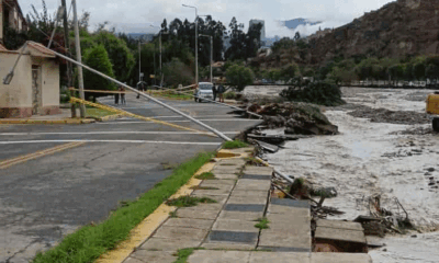 Riada en la zona sur de La Paz