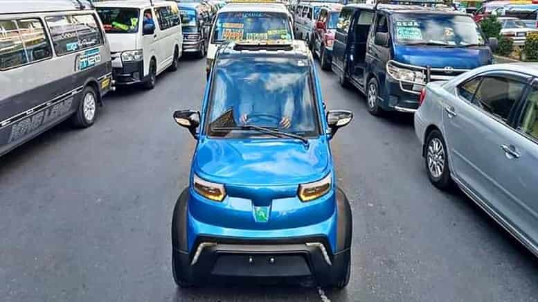 Auto eléctrico boliviano