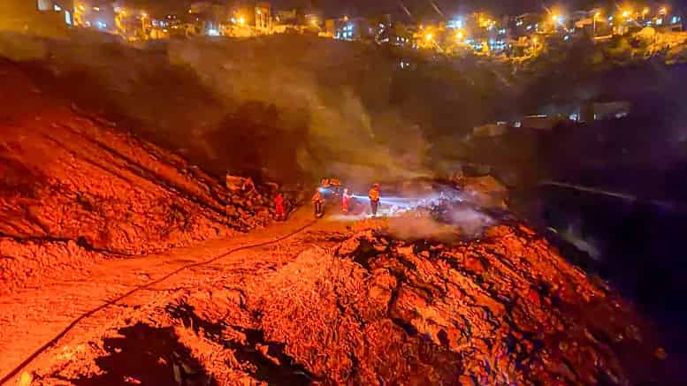 Incendios producidos