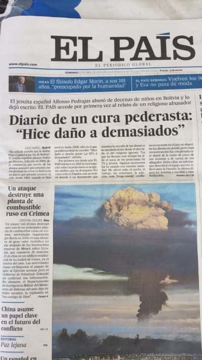 Jesuitas violaron a niños en Bolivia