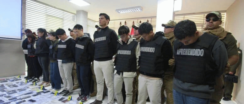 Red de ciber extorsión